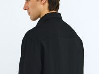 Рубашка из вискозы, Черный