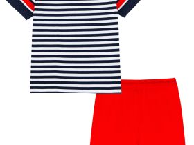 Комплект трикотажный для мальчиков: фуфайка (футболка), шорты