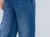 Джинсы Paperbag для девочек, Синий