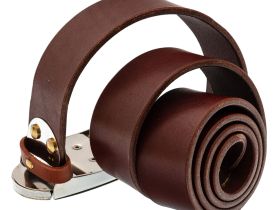 Ремень-нож Квадро Keeperbelt, латунь