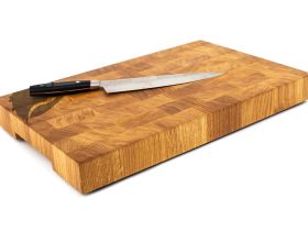 Доска разделочная торцевая, дуб, 32х50х5 см