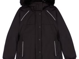 Куртка текстильная с полиуретановым покрытием для девочек