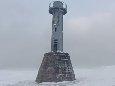 Сигнальный маяк, связанный со строительством Кругобайкальской железной дороги