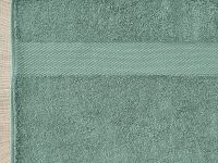 Полотенце махровое Густо/Gusto, зеленое