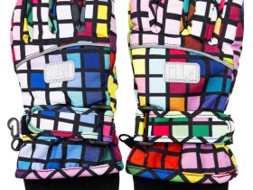 Перчатки текстильные для девочек