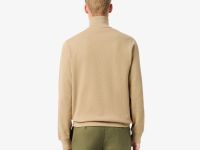 Мужская толстовка Lacoste на молнии с высоким воротом