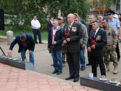 1 июля почтили память ветеранов боевых действий