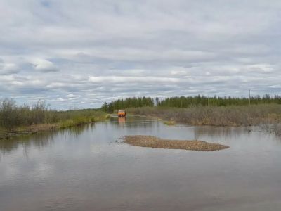 Закрыто движение между Среднеколымском и Налимском из-за половодья