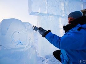 В Якутске стартовал основной этап конкурса ледовых скульптур «Бриллианты Якутии»