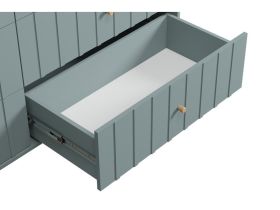 Комод Моррис 163x90 Серо-зеленый