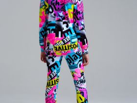 Термокомплект трикотажный для девочек: брюки, толстовка для эпизодического использования