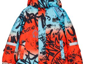 Куртка текстильная с полиуретановым покрытием для мальчиков