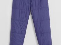 Утепленные брюки с эластичным низом