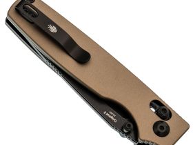 Складной нож Kizer Original 2 Tanto, сталь 14C28N, рукоять алюминий, песочный