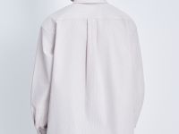 Рубашка свободного силуэта в полоску