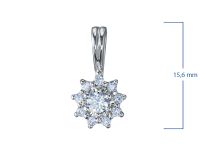 Подвеска из серебра э0612пд02241101