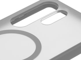 Клип-кейс uBear Real Mag для Samsung Galaxy S25 Ultra Серый
