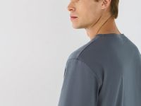 Футболка из мерсеризованного хлопка, Серый
