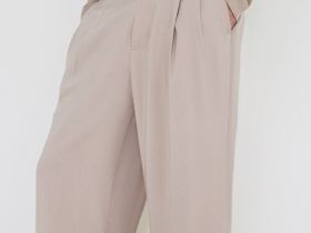 Брюки из вискозы, Бежевый