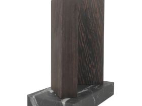 Подставка для 4 ножей магнитная Woodinhome The Twins KS040SWEN-ST, венге/мрамор