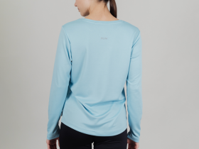 Футболка Nordski Run Blue Sky W с длинным рукавом