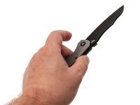 Складной нож Trivisa Triton-03B, сталь 14C28N, рукоять G10