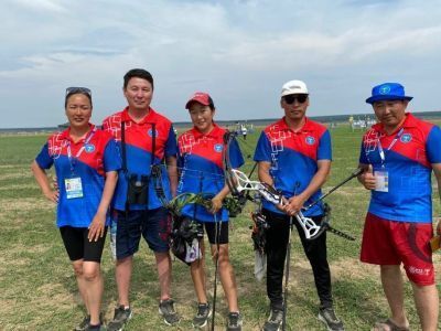 Лучники из Хангаласского района завоевали золото на Спортивных играх народов Якутии
