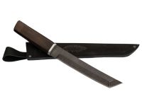 Нож Танто, сталь дамаск, рукоять венге