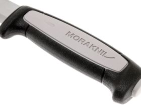 Нож с фиксированным лезвием Morakniv Robust, углеродистая сталь, рукоять резина/пластик