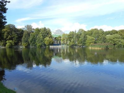 Сад Таврический с прудом