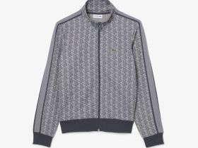 Мужская жаккардовая толстовка Lacoste PARIS с монограммой