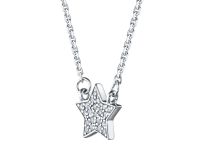 Колье из белого золота с бриллиантами э0901кл04153400