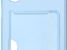 Чехол Samsung Card Slot Case A17 голубой