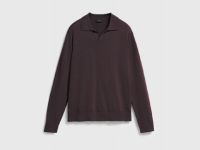 Поло с длинным рукавом, Фиолетовый