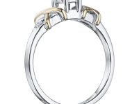 Классическое кольцо из белого золота с бриллиантами э4101кц02203650