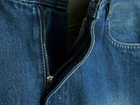 Свободные джинсы Baggy, Синий