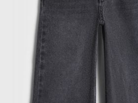 Широкие джинсы Wide Leg для девочек, Серый