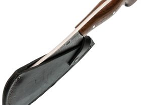 Тяпка кухонная малая, дельта древесина, сталь AUS-8