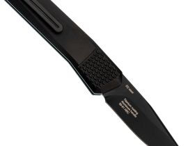 Автоматический складной нож Viking Nordway KA222-1, сталь D2, рукоять алюминий, черный