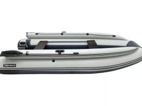 Лодка ПВХ SIBRIVER Хатанга Pro 390 НДНД с фальшбортом