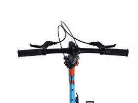 Детский велосипед Maxiscoo S007 Pro 14, год 2024, цвет Розовый-Синий