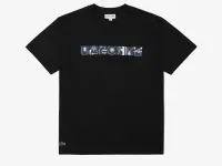 Мужская хлопковая футболка Lacoste Relaxed Fit