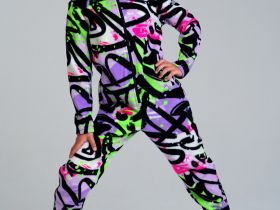 Комбинезон трикотажный для девочек