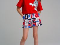 Шорты трикотажные для девочек, 2 шт в комплекте