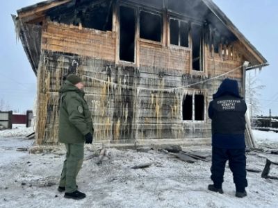 По факту гибели детей при пожаре в Намском районе  возбуждено уголовное дело