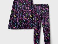 Термокомплект трикот. для девочек: фуфайка (футболка) с длин. рук, брюки для эпизод. использования