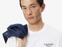 Мужская хлопковая футболка Lacoste