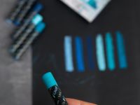 Набор масляной пастели профессиональной Малевичъ 6 шт, синие оттенки