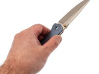 Складной нож Assassin knives Argo 2.0, сталь M398, рукоять титан