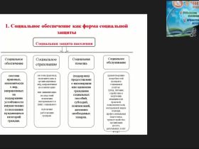 Международный вебинар "Социальное обеспечение как форма социальной защиты"